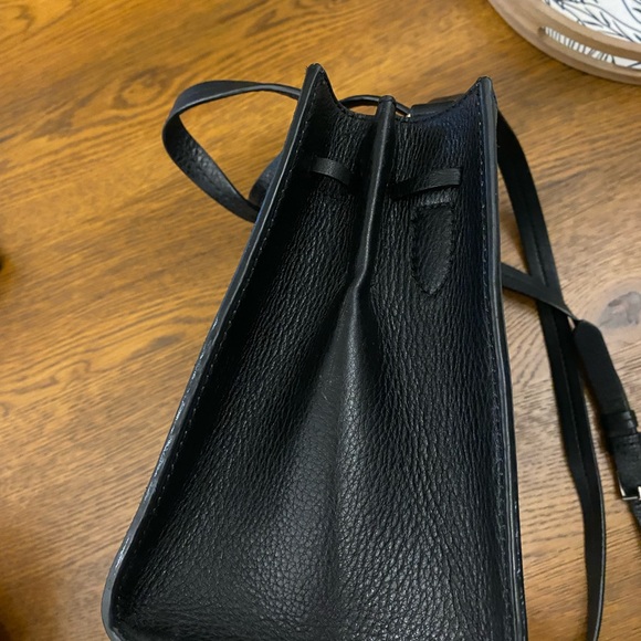 Kate Spade Black Suede Tote with Tassels - Picture 4 of 10